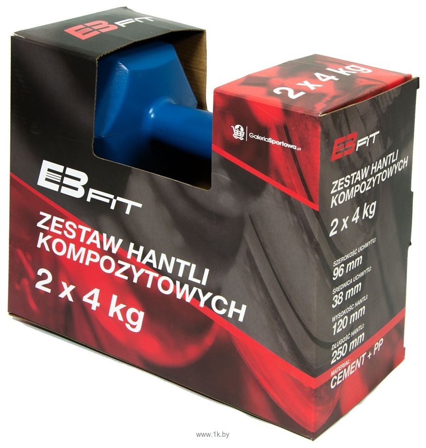 Фотографии EB Fit 2x4 кг (синий)