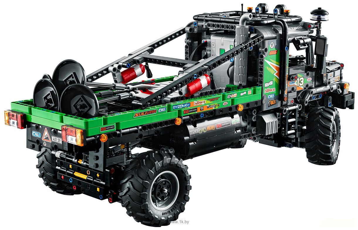 Фотографии LEGO Technic 42129 Полноприводный грузовик Mercedes-Benz Zetros