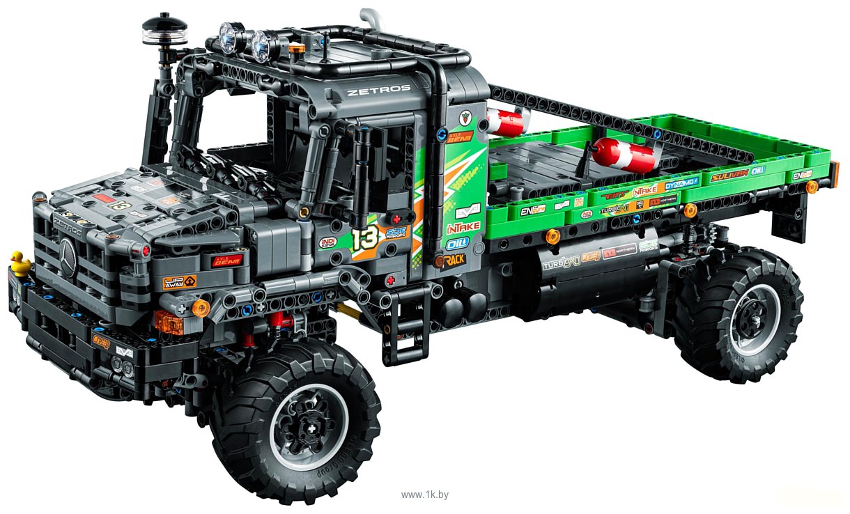 Фотографии LEGO Technic 42129 Полноприводный грузовик Mercedes-Benz Zetros