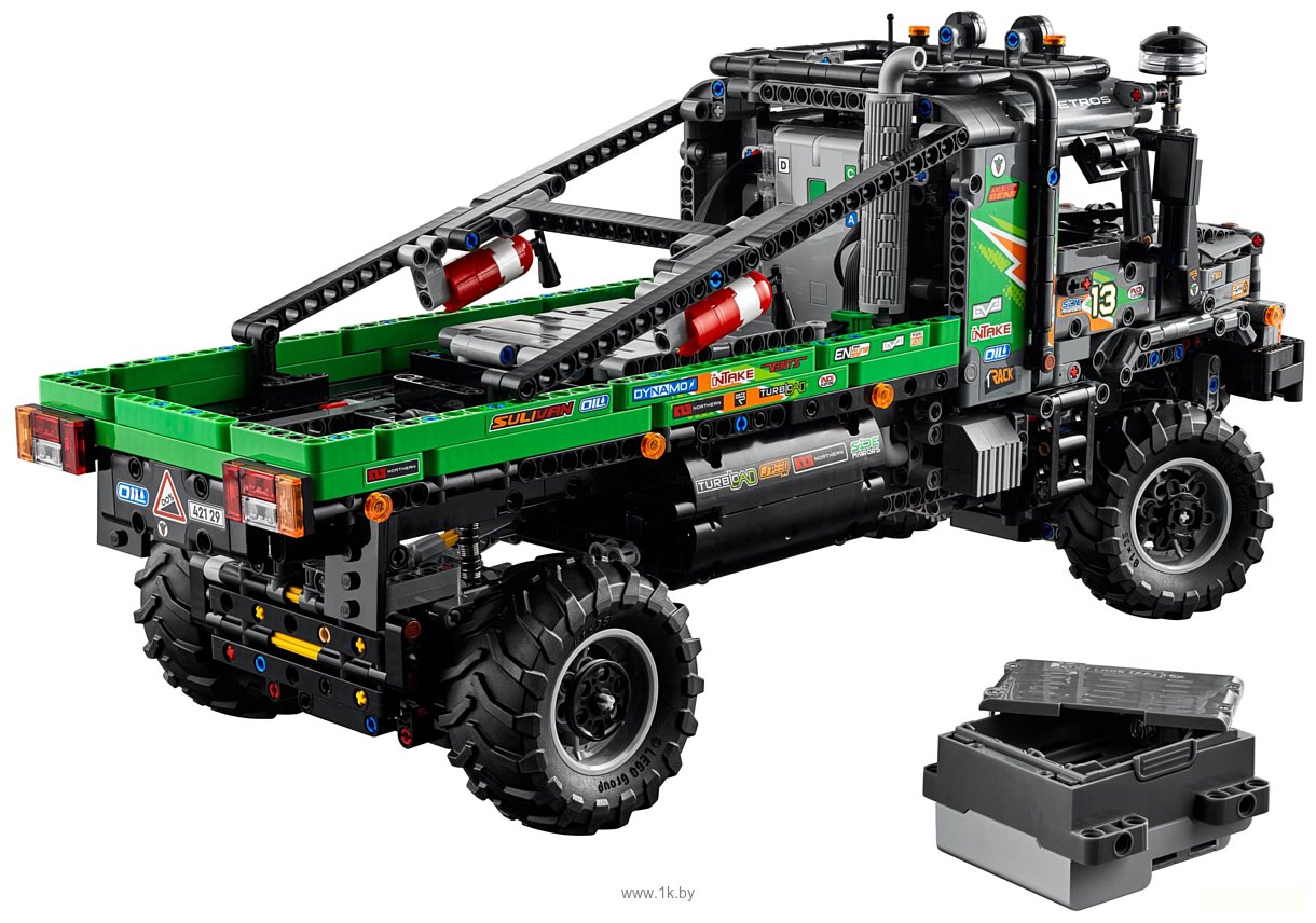 Фотографии LEGO Technic 42129 Полноприводный грузовик Mercedes-Benz Zetros