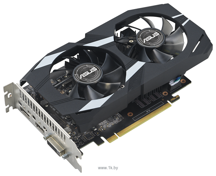 Фотографии ASUS Dual GeForce GTX 1650 OC Edition 4GB GDDR6 EVO (DUAL-GTX1650-O4GD6-P-EVO)