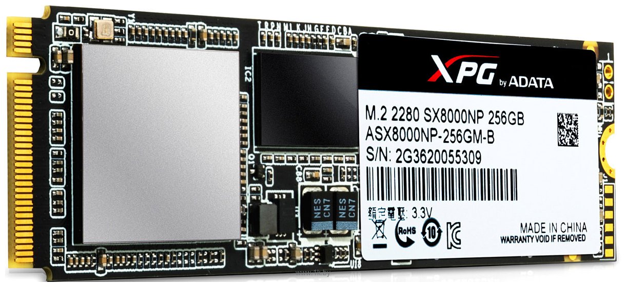 Фотографии ADATA XPG SX8000 256GB ASX8000NP-256GM-C (без радиатора)