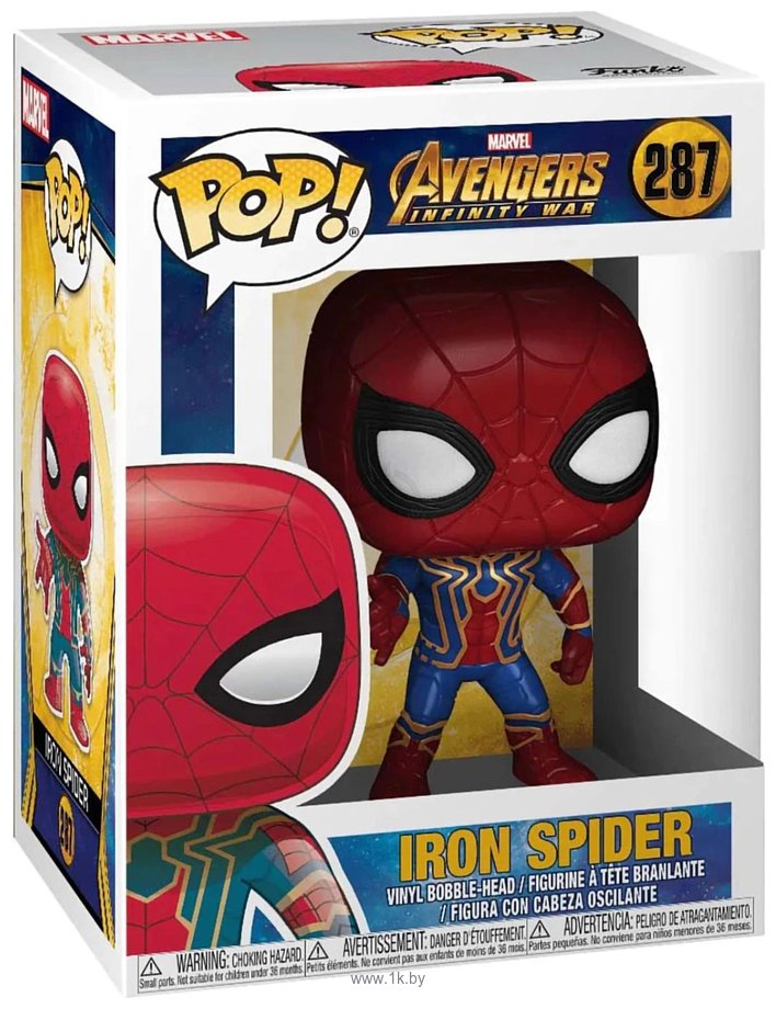 Фотографии Funko POP! Bobble Marvel Avengers Infinity War Iron Spider