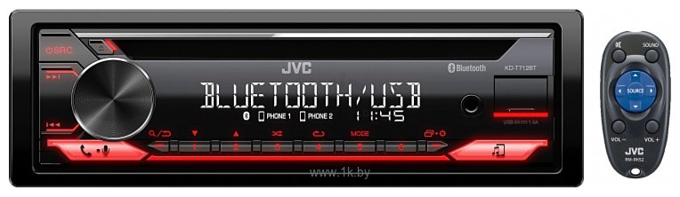 Фотографии JVC KD-T712BT