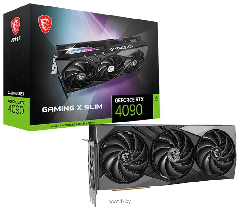 Фотографии MSI GeForce RTX 4090 Gaming X Slim 24G