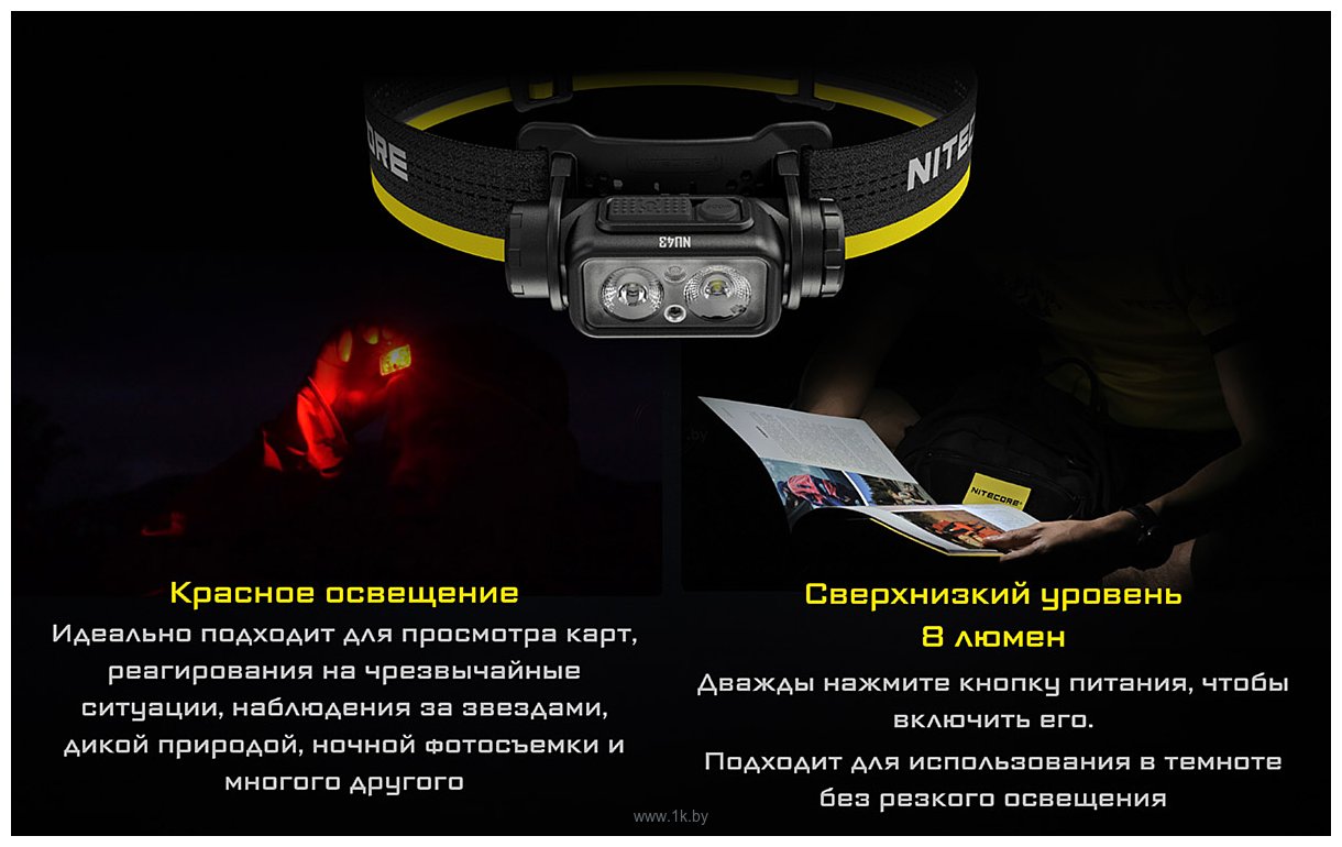 Фотографии Nitecore NU43 (черный)