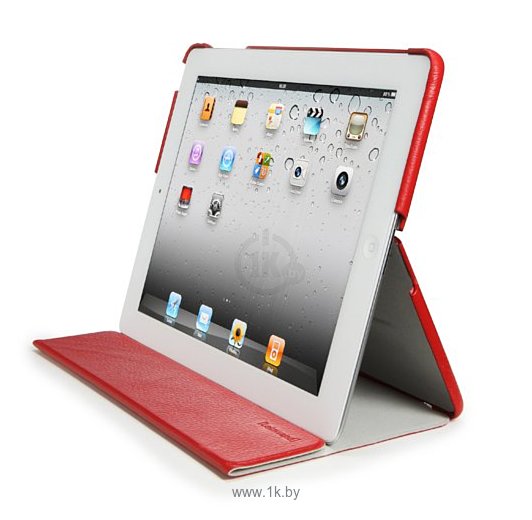 Фотографии SGP iPad 2 Leinwand Dante Red (SGP07824)