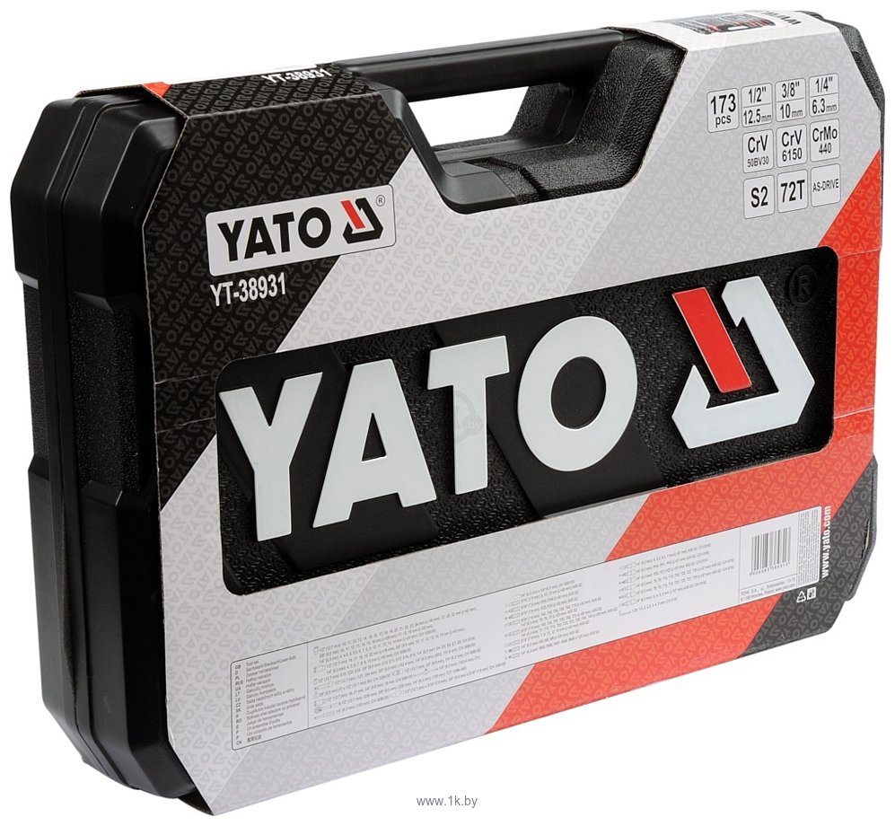 Фотографии Yato YT-38931 173 предмета