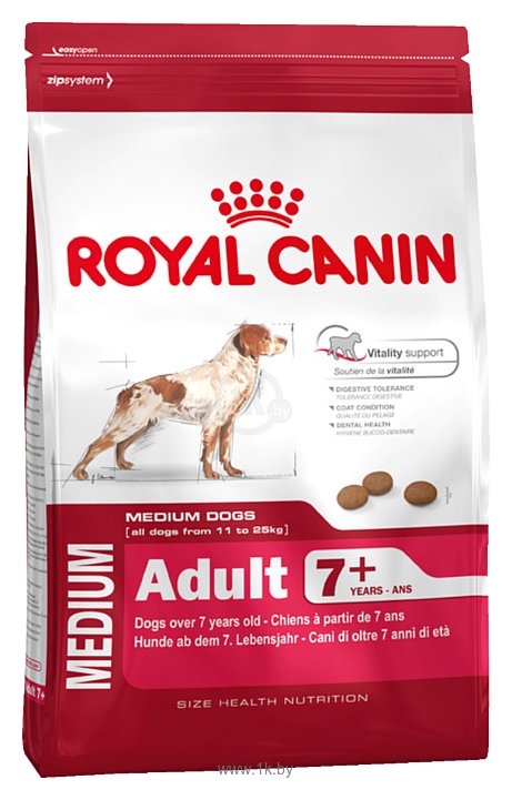 Фотографии Royal Canin (4 кг) Medium Adult 7+