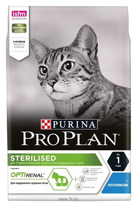 Фотографии Purina Pro Plan Sterilised feline with Rabbit dry (3 кг)
