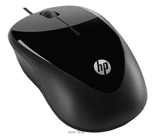 Фотографии HP Wired Mouse 1000 4QM14AA black USB