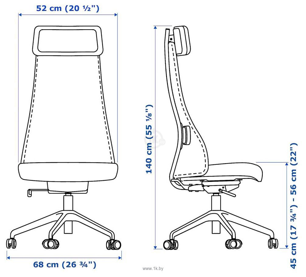 Фотографии Ikea Эрвфьеллет (гуннаред темно-серый) 403.635.98