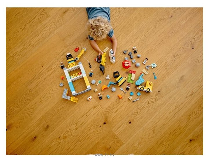 Фотографии LEGO DUPLO 10933 Башенный кран на стройке