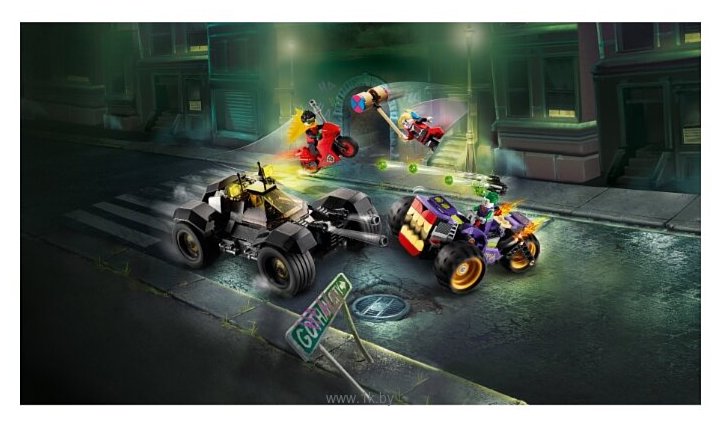 Фотографии LEGO DC Comics Super Heroes 76159 Побег Джокера на трицикле