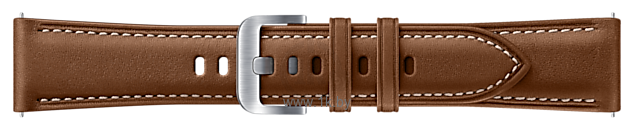 Фотографии Samsung кожаный для Samsung Galaxy Watch3 41мм (бронзовый)