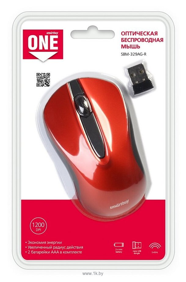 Фотографии SmartBuy SBM-329AG-R Red USB