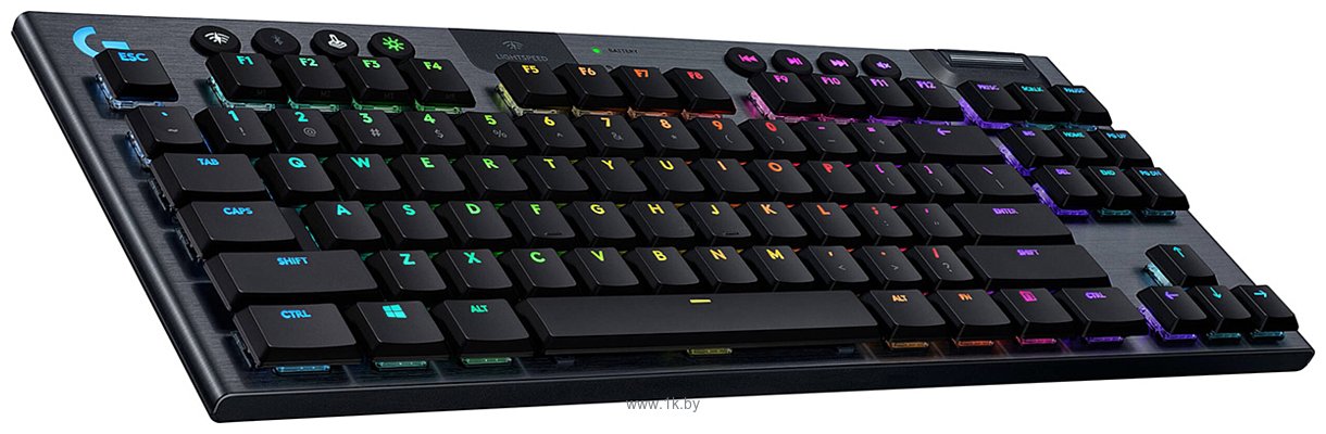 Фотографии Logitech G915 TKL Lightspeed GL Clicky нет кириллицы