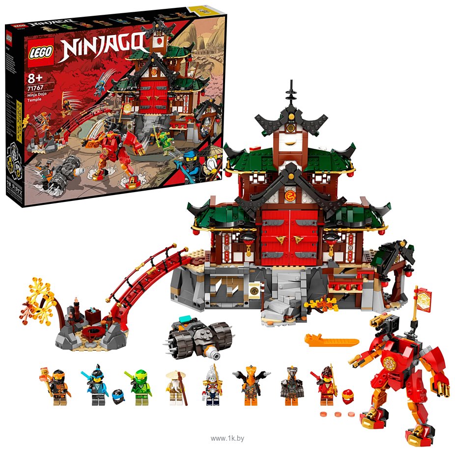 Фотографии LEGO Ninjago 71767 Храм-додзе ниндзя