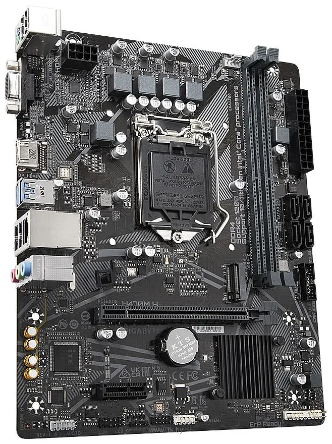 Фотографии Gigabyte H470M H (rev. 1.0)