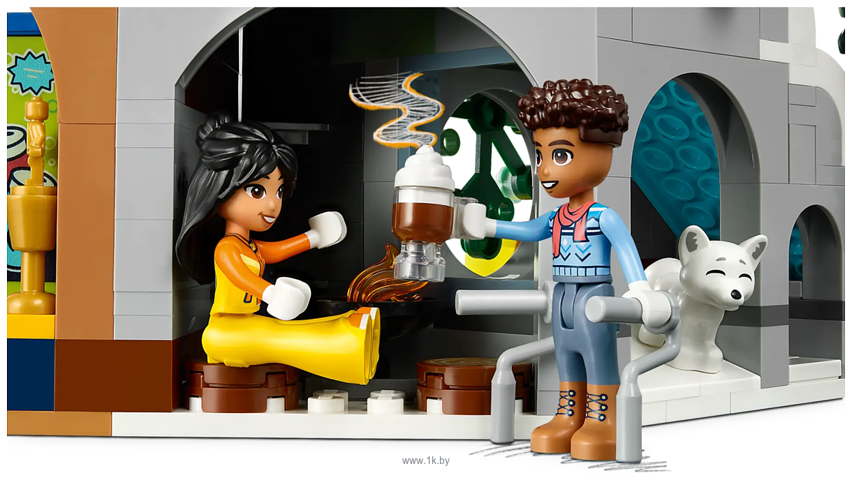 Фотографии LEGO Friends 41756 Каникулы: Лыжная трасса и кафе