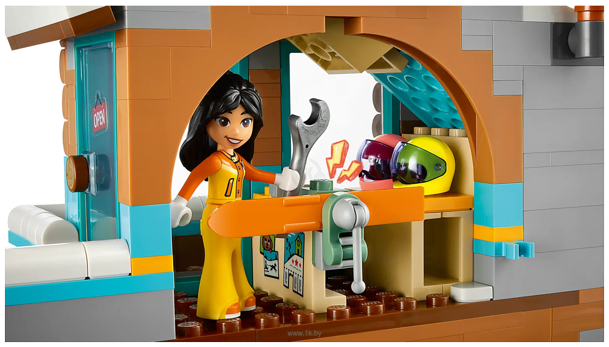 Фотографии LEGO Friends 41756 Каникулы: Лыжная трасса и кафе