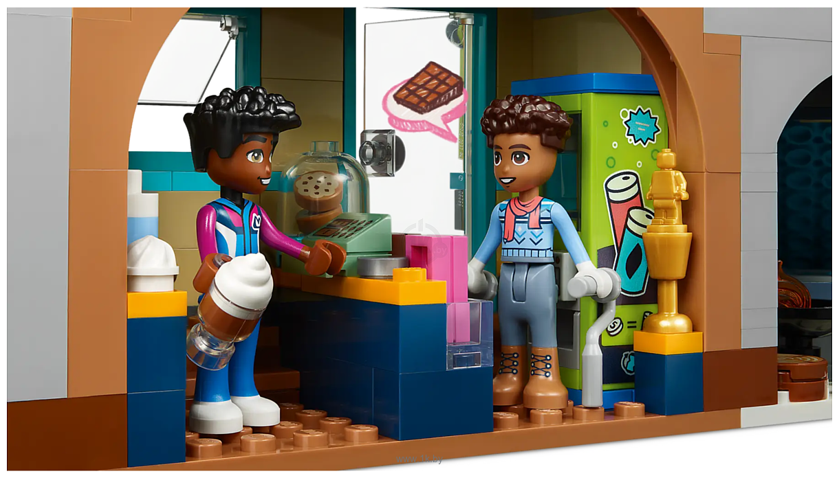 Фотографии LEGO Friends 41756 Каникулы: Лыжная трасса и кафе