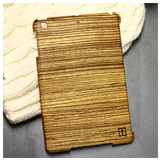 Фотографии Man and Wood Wood-Fit Zebrano для iPad Mini, Mini 2 Retina