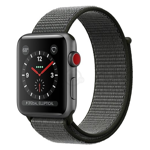 Фотографии Apple Watch Series 3 Cellular 38mm Aluminum Case with Sport Loop