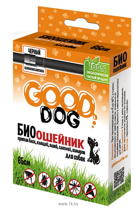 Фотографии Good Dog БИОошейник антипаразитарный для собак 65 см
