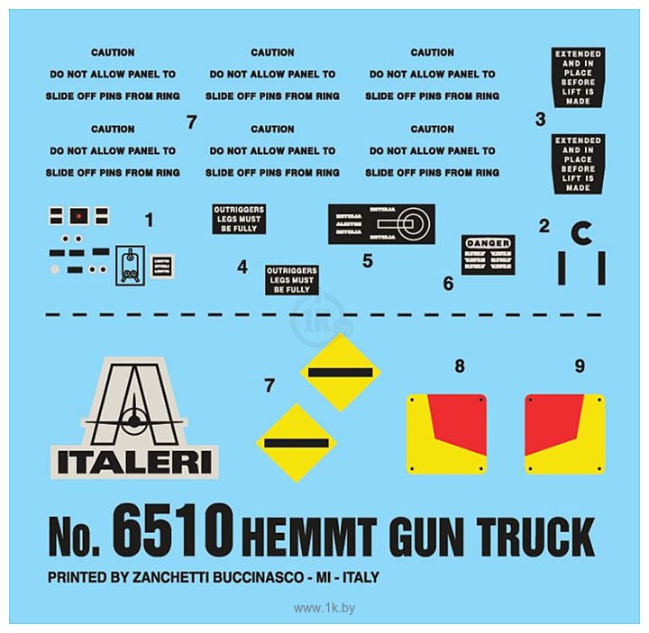 Фотографии Italeri 6510 Бронированный вооружённый грузовик HEMTT