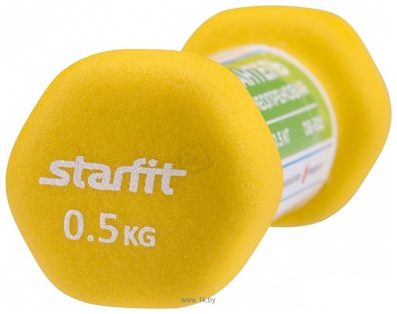 Фотографии Starfit DB-201 2x0.5 кг (желтый)