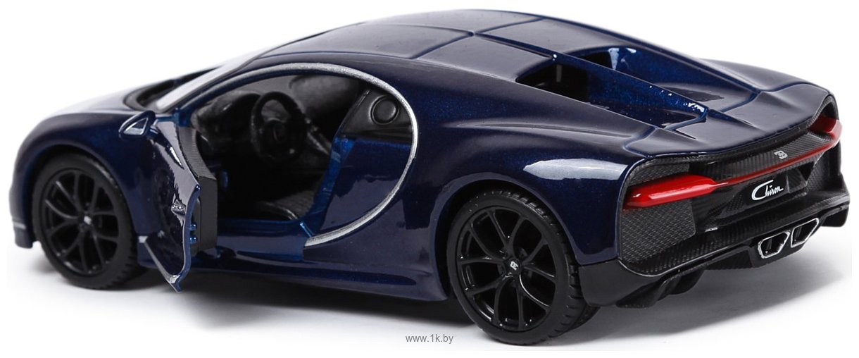 Фотографии Bburago Bugatti Chiron 18-42025 (синий)