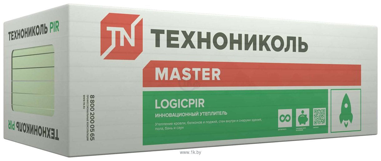 Фотографии ТехноНИКОЛЬ Master Logicpir 1190х590x30 мм