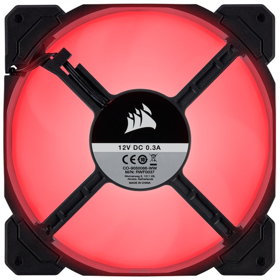 Фотографии Corsair AF140 LED Red Dual Pack CO-9050089-WW