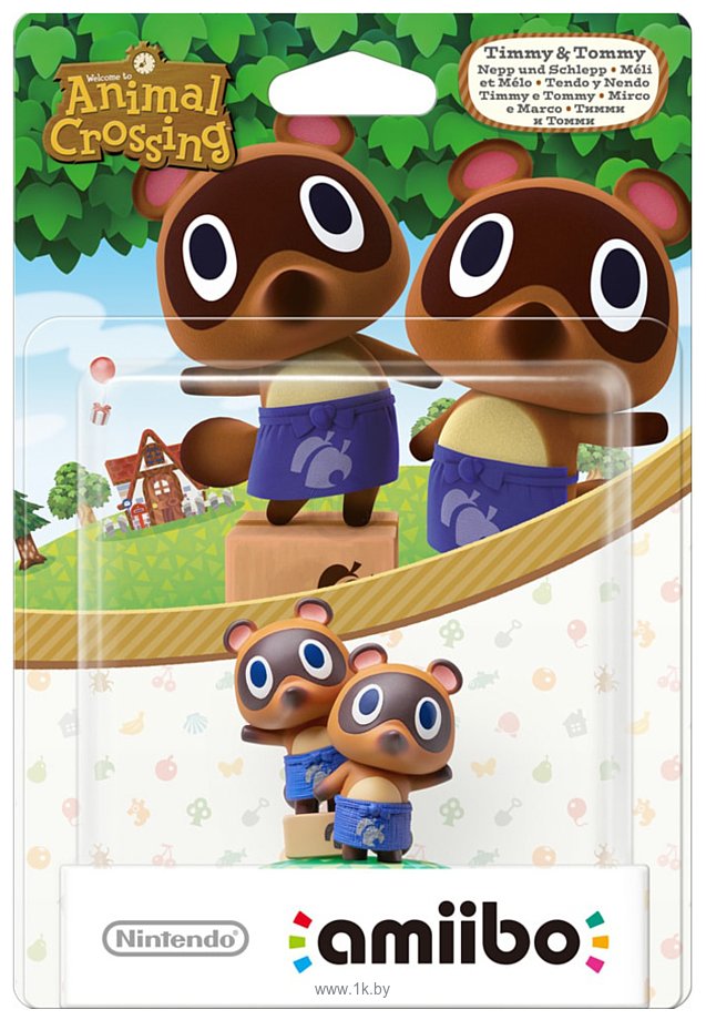 Фотографии Nintendo Amiibo Тимми и Томми (коллекция Animal Crossing)