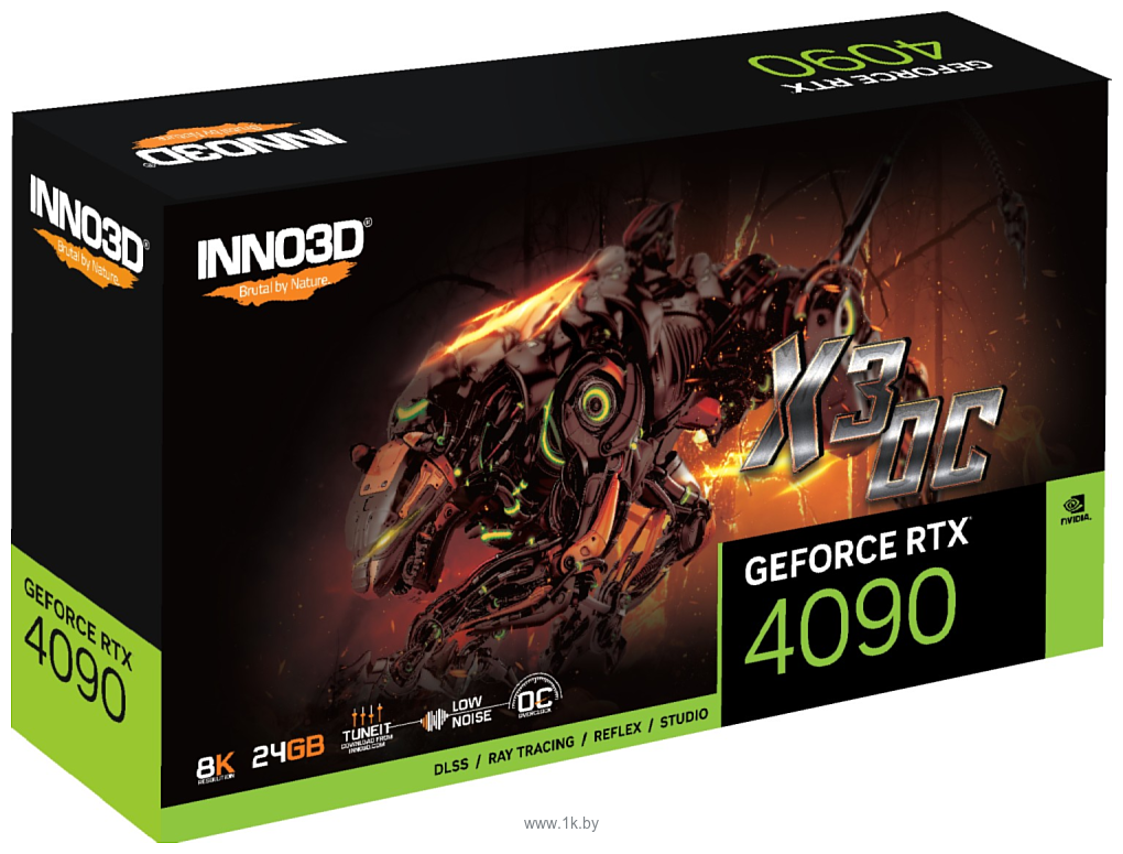 Фотографии INNO3D Gaming GeForce RTX 4090 X3 OC 24GB (N40903-246XX-18332989)