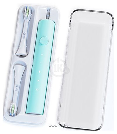 Фотографии Электрическая зубная щетка Infly Sonic Electric Toothbrush T03S (футляр, 2 насадки, зеленый)