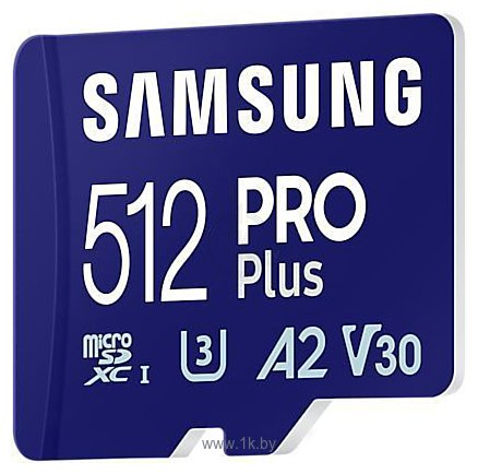 Фотографии Samsung PRO Plus microSDXC 512GB MB-MD512SA/EU (с адаптером)