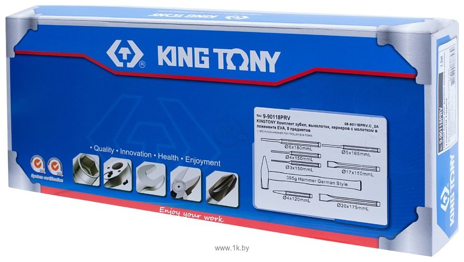 Фотографии King Tony 9-90118PRV 8 предметов