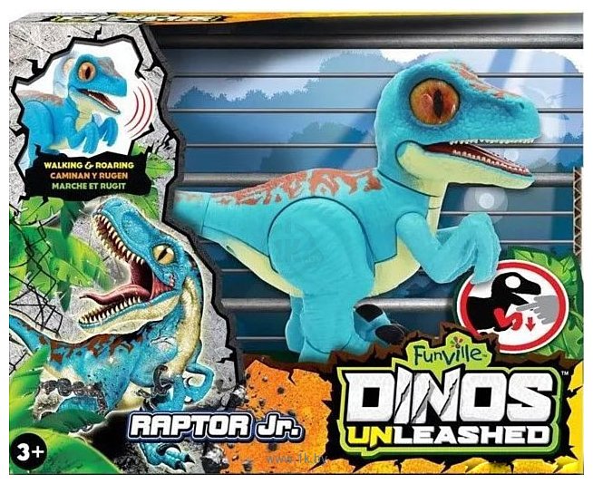 Фотографии Dinos Unleashed Динозавр Раптор 31125FI