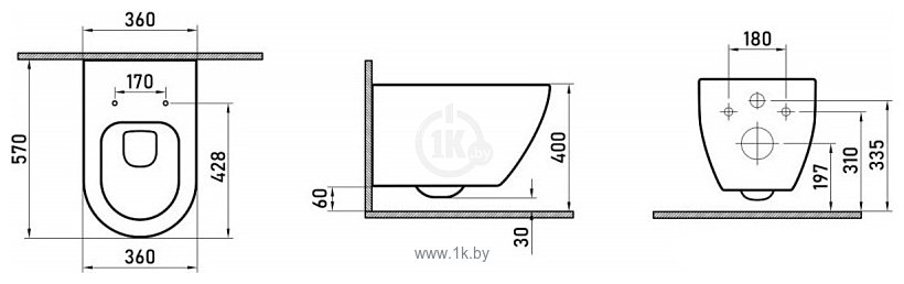 Фотографии Berges Wasserhaus Mascon Rimless + Okus Slim SO + Atom Line 410 043352