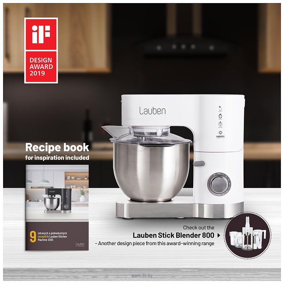 Фотографии Lauben Kitchen Machine 1200WT