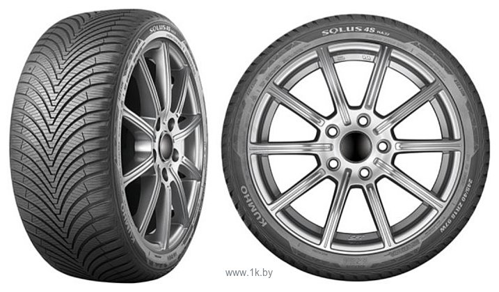 Фотографии Kumho Solus 4S HA32 255/40 R19 100Y
