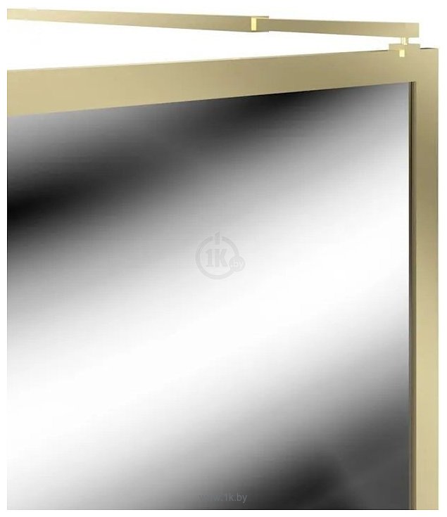 Фотографии Teymi Helmi 90x200 T00304 (прозрачное стекло/золото глянцевый)
