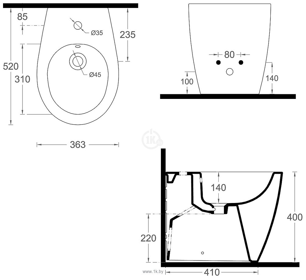 Фотографии ArtCeram Step STB002