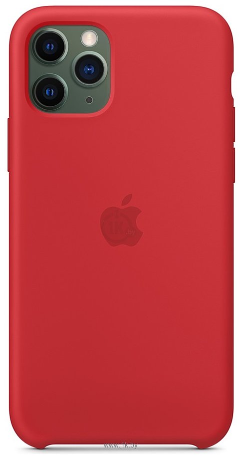 Фотографии Apple Silicone Case для iPhone 11 Pro (красный)