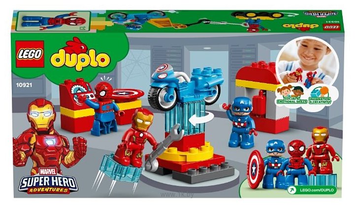 Фотографии LEGO Duplo 10921 Лаборатория супергероев
