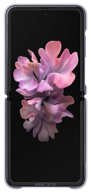 Фотографии Samsung Leather Cover для Galaxy Z Flip (серый)