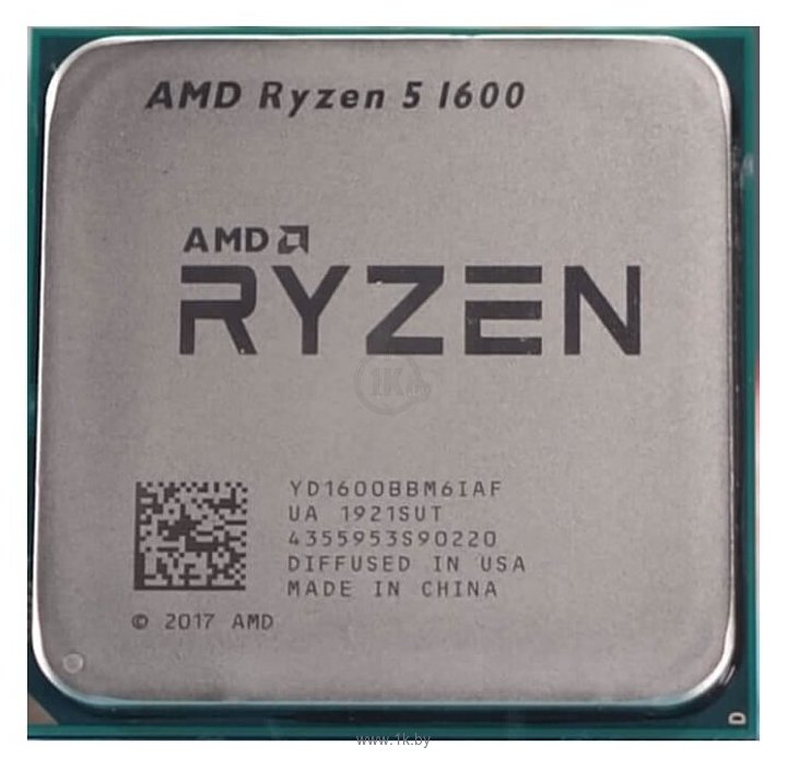 Фотографии AMD Ryzen 5 1600 AF Pinnacle Ridge (AM4, L3 16384Kb)