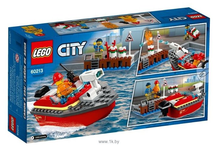 Фотографии LEGO City 60213 Пожар в порту